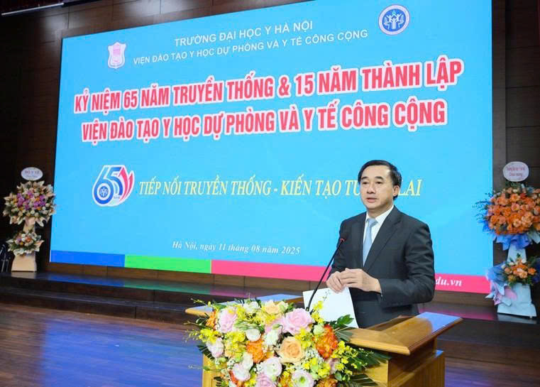 Viện đào tạo Y học dự phòng & y tế công cộng là “lá chắn dịch tễ” vững chắc của ngành Y tế